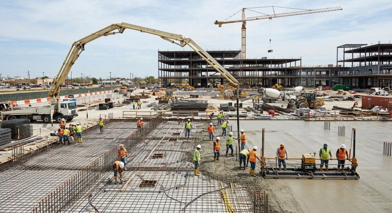 Commercial Slab Construction in Sarasota, FL