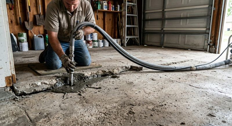 Concrete Settlement Repair in Miami Dade County, FL