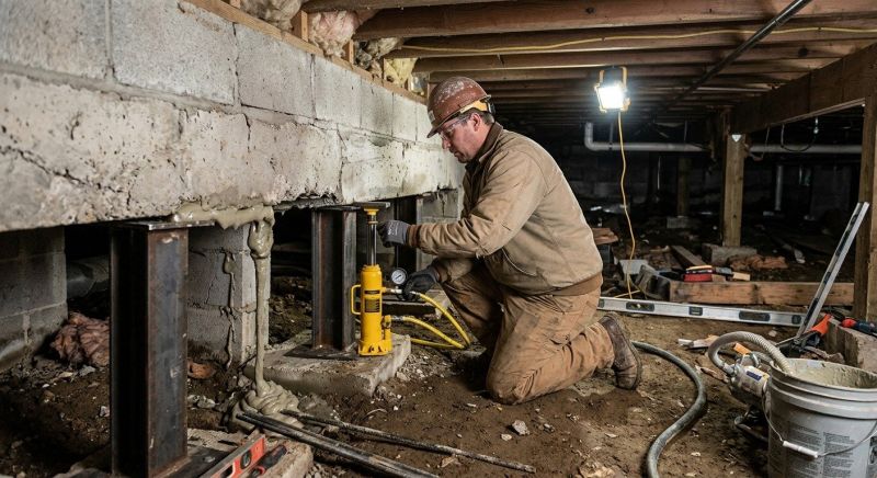 Crawl Space Leveling in Columbus, OH