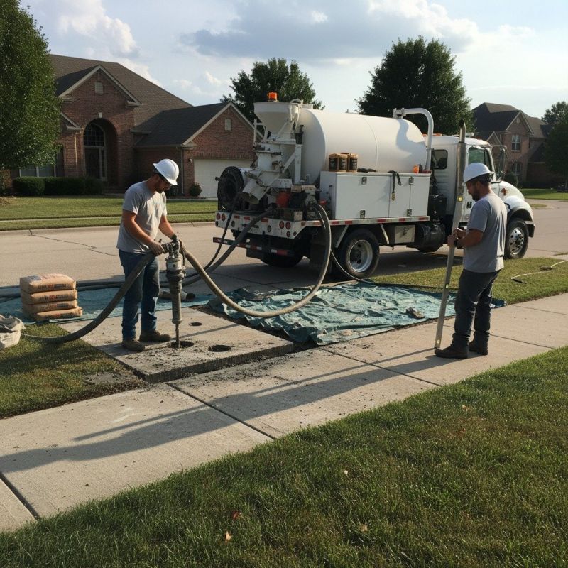 Sidewalk Leveling in West Des Moines, IA