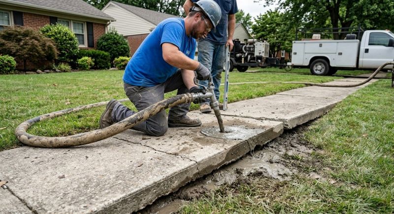 Walkway Leveling in Corpus Christi, TX