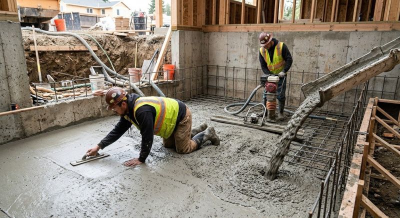 Concrete Basement Pouring in Greenville, SC
