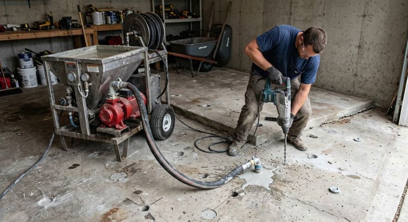 Concrete Floor Lifting in Columbus, OH