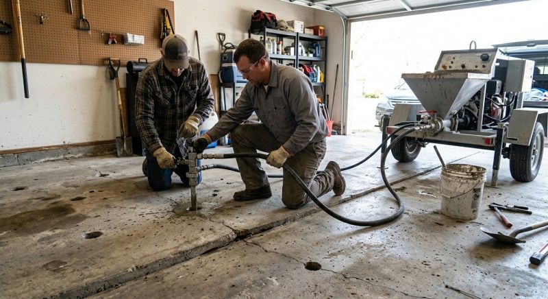 Concrete Floor Lifting in Columbus, OH
