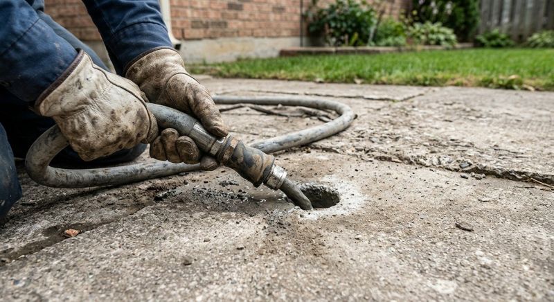 Concrete Lifting in Des Moines, IA