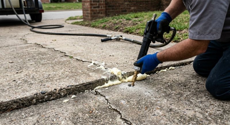 Concrete Poly Jacking in Corpus Christi, TX