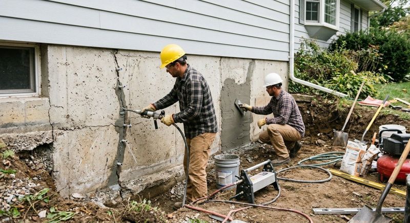 Cracked Foundation Repair in Sarasota, FL