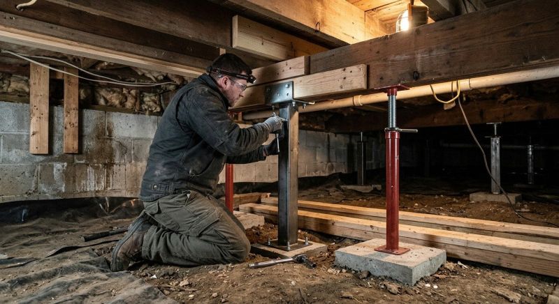 Crawlspace Structural Repair in Tampa, FL