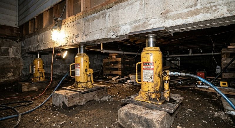 Foundation Jacking in Sarasota, FL