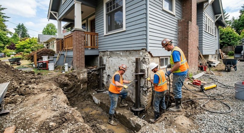 Foundation Stabilizing in Columbus, OH