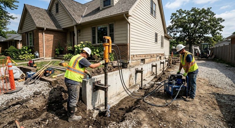 Foundation Stabilizing in Fort Collins, CO