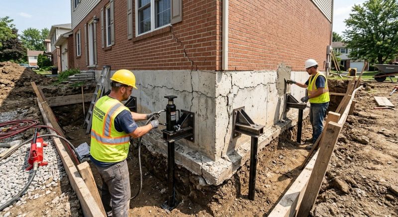 Foundation Structural Repair in Columbus, OH
