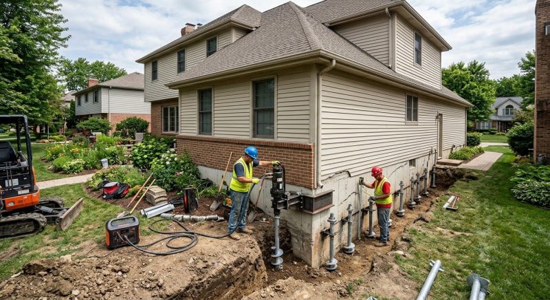 Helical Pile Installation in Sarasota, FL