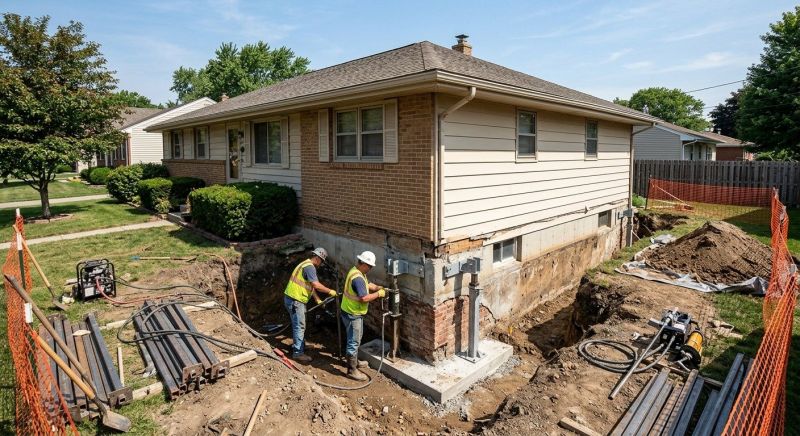 House Underpinning in Tampa, FL