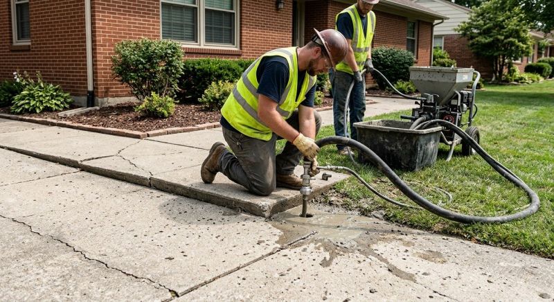 Mudjacking in Columbus, OH