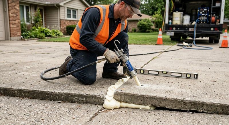 Polyurethane Lifting in West Des Moines, IA