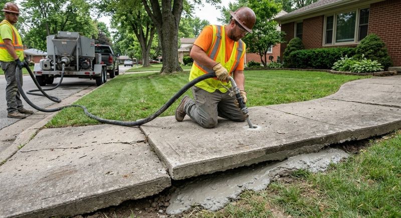 Sidewalk Leveling in Miami Dade County, FL
