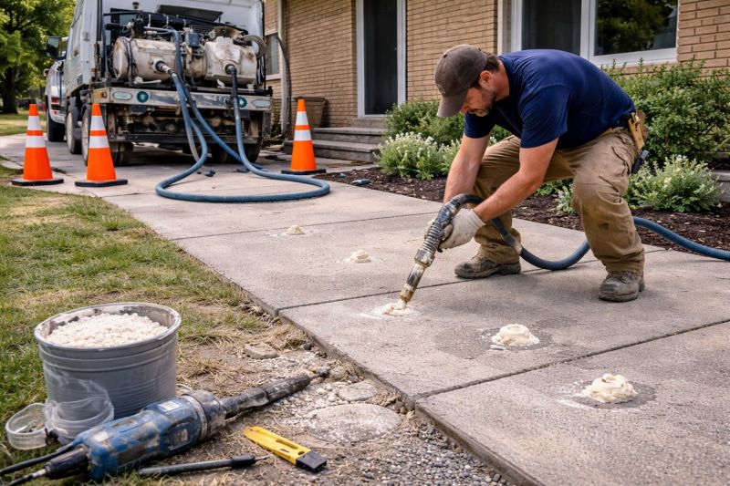 Sidewalk Leveling in Denver, CO