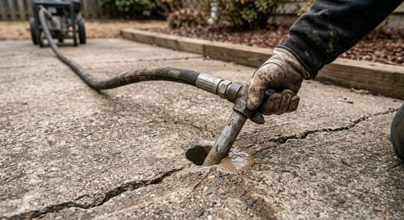 Sunken Patio Repair in West Des Moines, IA