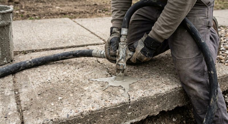 Sunken Sidewalk Repair in Columbus, OH