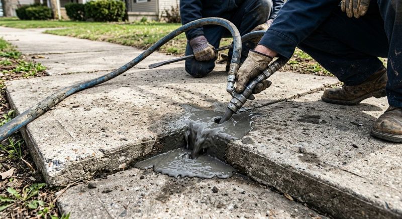 Sunken Slab Repair in Denver, CO